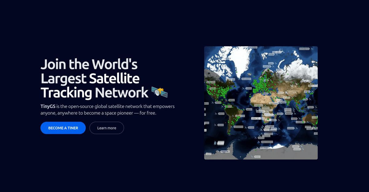 TinyGS — Open Source Global Satellite Network